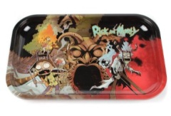 Large Printed Metal Rolling Tray – 28.8×19cm Smoking Accessories