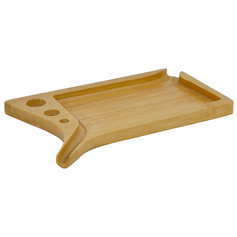 Mini Wooden Rolling Tray – Portable Cigarette Holder Board