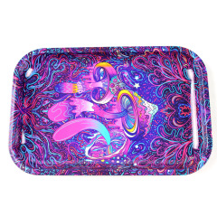 Large Printed Metal Rolling Tray – 28.8×19cm Smoking Accessories