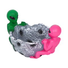 Resin Alien Ashtray – Creative UFO Design, 104×89mm, 196g
