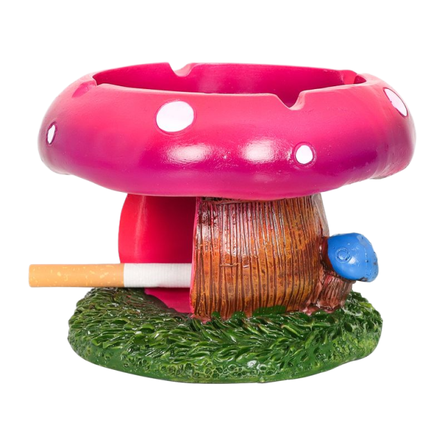 Resin Mushroom Ashtray – Creative 3D Design, 115×82mm