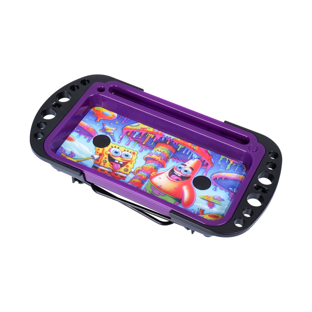 LED Rolling Tray with Stand – Multifunction Smoking Station