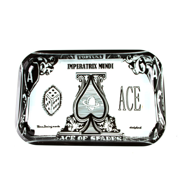 Large Printed Metal Rolling Tray – 28.8×19cm Smoking Accessories