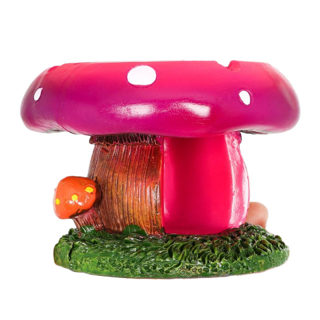 Resin Mushroom Ashtray – Creative 3D Design, 115×82mm