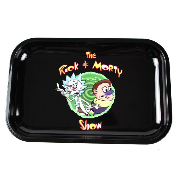 Large Printed Metal Rolling Tray – 28.8×19cm Smoking Accessories