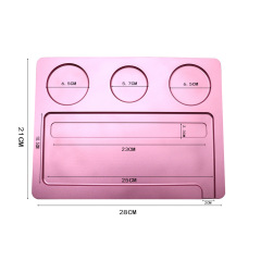 Premium Aluminum Alloy Rolling Tray – Multi-Functional Organizer 28×21cm