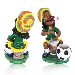 Rasta Man Resin Ashtray – Creative Reggae Style