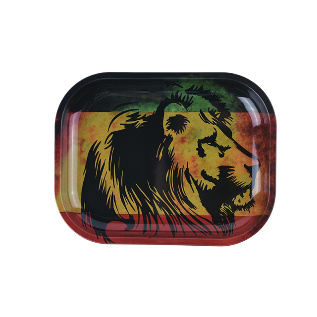 Colorful Printed Metal Rolling Tray – Small & Large Sizes Available