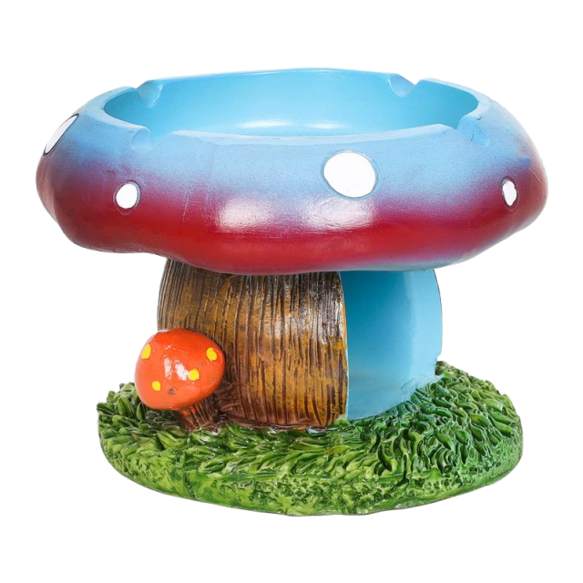 Resin Mushroom Ashtray – Creative 3D Design, 115×82mm