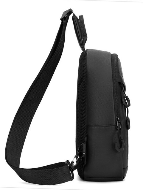 Secure Crossbody Sling Bag – Waterproof Anti-Theft Shoulder Chest Bag for Men