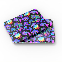 Magnetic Lid Rolling Tray Set – 180×125mm Metal Tray with PVC Magnetic Cover