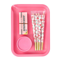 Pink Rolling Paper Starter Kit – Complete Smoking Set