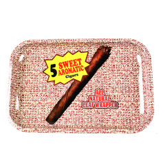 Large Printed Metal Rolling Tray – 28.8×19cm Smoking Accessories