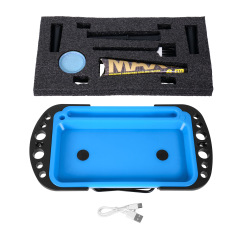 LED Rolling Tray with Stand – Multifunction Smoking Station