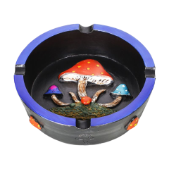 Resin Ashtray – Creative Mushroom Design, 113×97×36mm