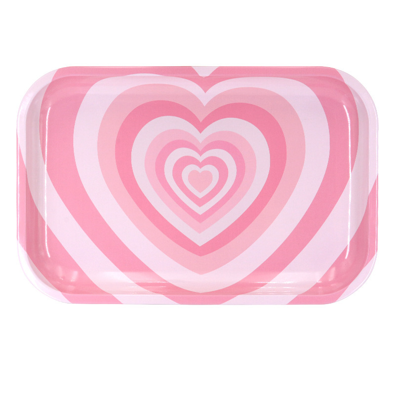 Medium Metal Rolling Tray – 288×188mm, Creative Printed Design