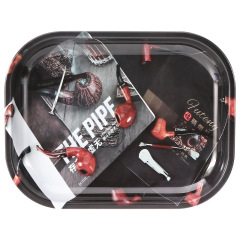 Basic Metal Rolling Tray – Durable & Anti-Scratch Finish