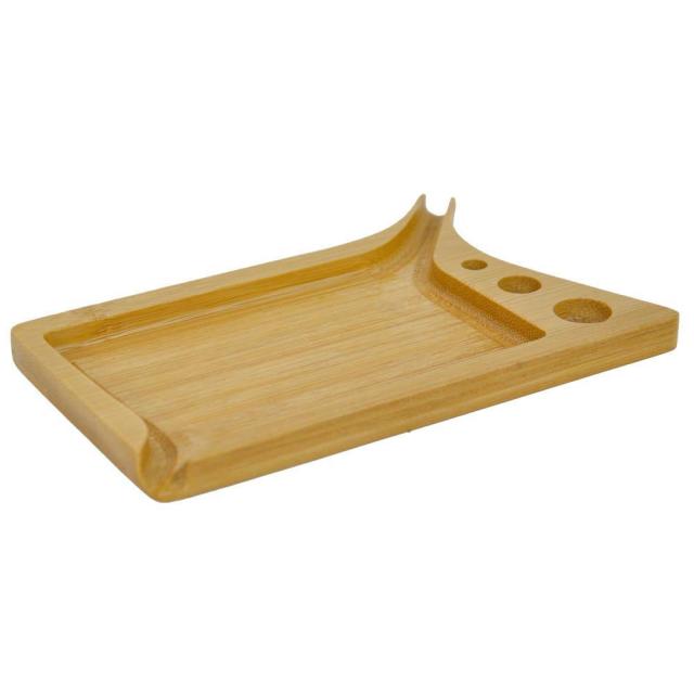 Mini Wooden Rolling Tray – Portable Cigarette Holder Board