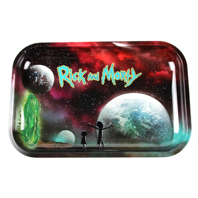 Large Printed Metal Rolling Tray – 28.8×19cm Smoking Accessories