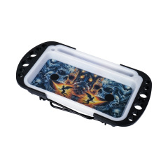 LED Rolling Tray with Stand – Multifunction Smoking Station