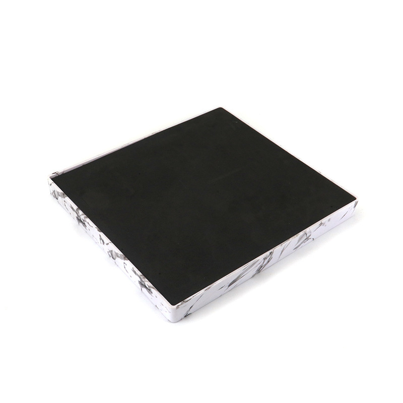 Multifunction ABS Rolling Tray – Marble Design Organizer