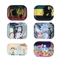 Colorful Printed Metal Rolling Tray – Small & Large Sizes Available