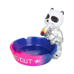 Resin Panda Ashtray – Creative Cartoon Design, 104×97mm