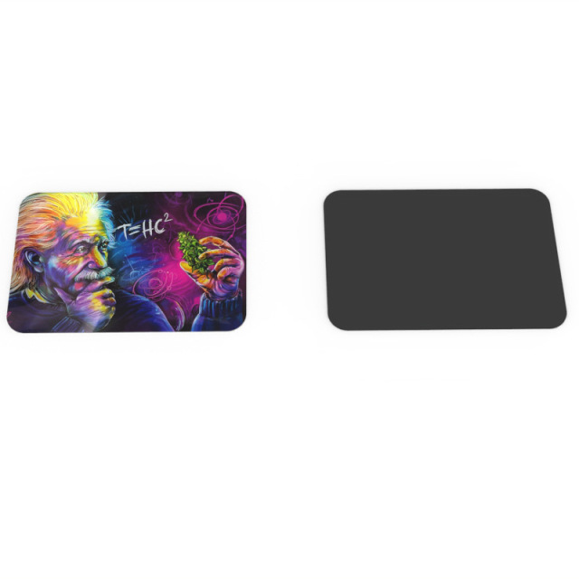 Magnetic Lid Rolling Tray Set – 180×125mm Metal Tray with PVC Magnetic Cover