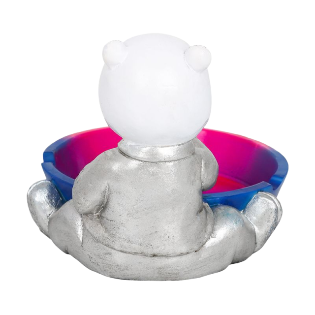 Resin Panda Ashtray – Creative Cartoon Design, 104×97mm