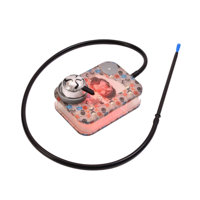 Portable Hookah Set – Complete Kit with Metal Accessories & Storage Box