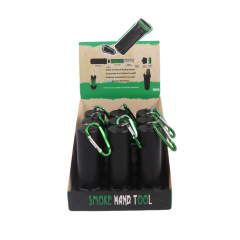 3-in-1 Portable Rolling Kit – Cone Filler, Storage Tube & Keychain Holder