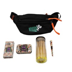 Shoulder Bag Smoking Kit – 6-Piece Set with Grinder, Rolling Papers, Tray & Storage Accessories
