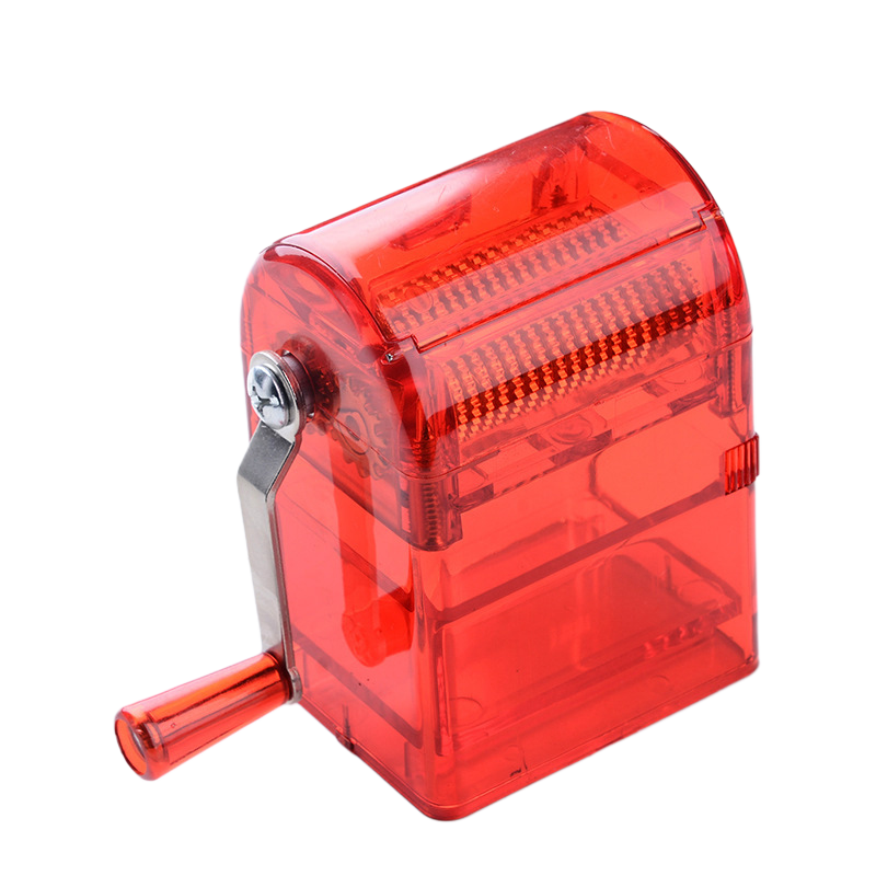 Large Hand-Crank Plastic Herb Grinder | Durable Manual Tobacco Crusher | Smoking Accessories