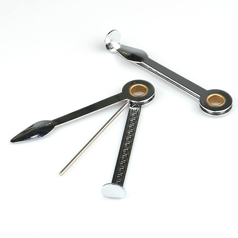 3-in-1 Pipe Cleaning Tool | Metal Tamper, Scraper & Poker | Portable Smoking Pipe Accessory