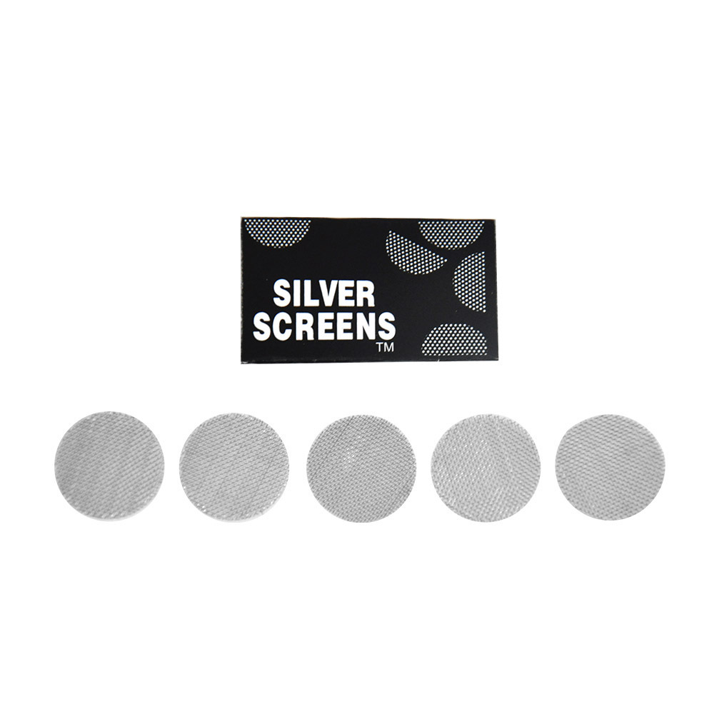 500pcs Stainless Steel Pipe Screens | Metal Mesh Filter for Smoking Pipes & Bowls
