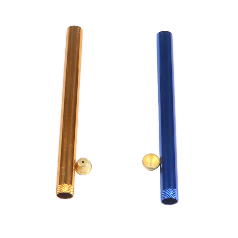 18cm Metal Smoking Pipe | Portable Long Tube Tobacco Pipe