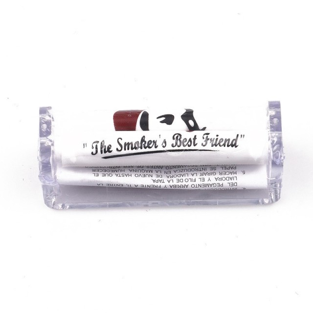 Plastic Cigarette Rolling Machine | Manual Roller for 70mm, 78mm, 110mm Papers | Easy Tobacco Roller