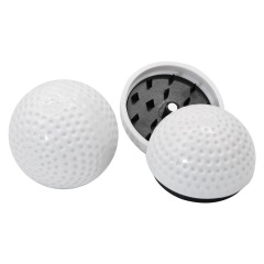 43mm Golf Ball Herb Grinder | 2-Piece Plastic Spice Grinder for Smoking Accessories