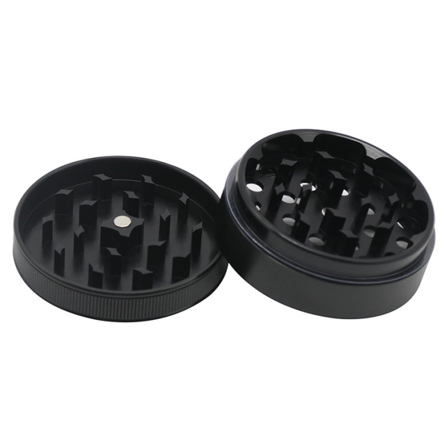 63mm Aluminum Alloy 4-Layer Grinder with Ace of Spades Pattern
