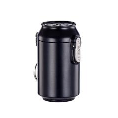 Mini Can-Shaped Ashtray Keychain | Portable Zinc Alloy Smokers’ Ashtray | Creative Cola Can Design