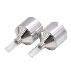 Mini Metal Funnel Grinder 3-Layer Aluminum Herb & Spice Crusher