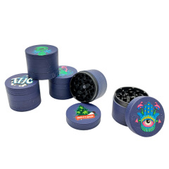 AMSTERDAM Series Aluminum Alloy Herb Grinder – Colorful Printed Metal Grinder