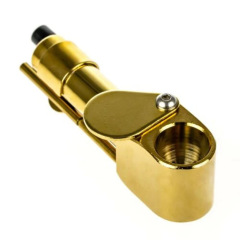 Portable Brass Metal Pipe – Detachable Mini Smoking Pipe