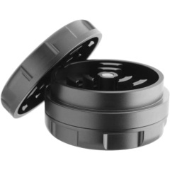 63mm Metal Herb Grinder 4 Layers Aluminum Alloy Crusher with Magnetic Lid | Durable Tobacco Grinder