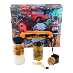 Multi-Functional Rolling Tray Gift Set | Complete Smoking Kit with Grinder, Jar & Accessories