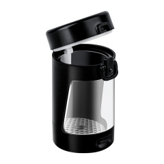 LED Lighted Storage Jar – Clear View & Enhanced Display