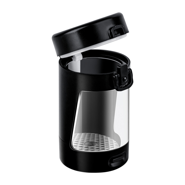 LED Lighted Storage Jar – Clear View & Enhanced Display