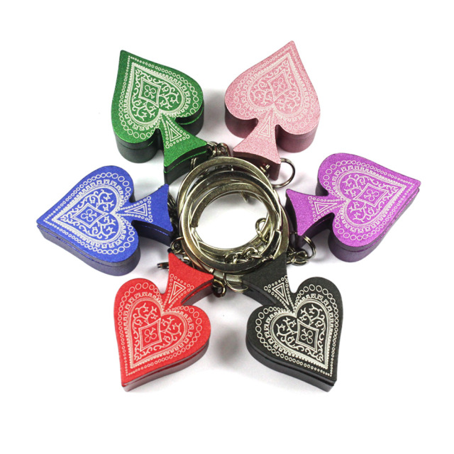 Heart-Shaped Aluminum Keychain – Lightweight & Customizable