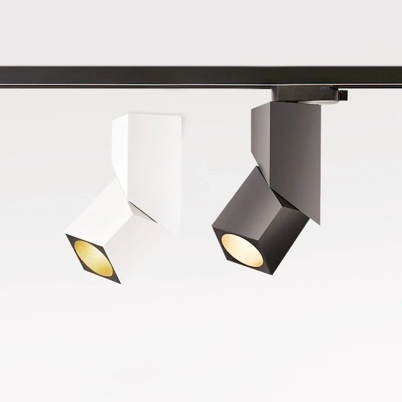 LED Downlights Spot Light Frame Anti Glare AC220V/90-260V 20w Ceiling Lamp Spot Lights 90°Folding Rotation  Chip Warm White