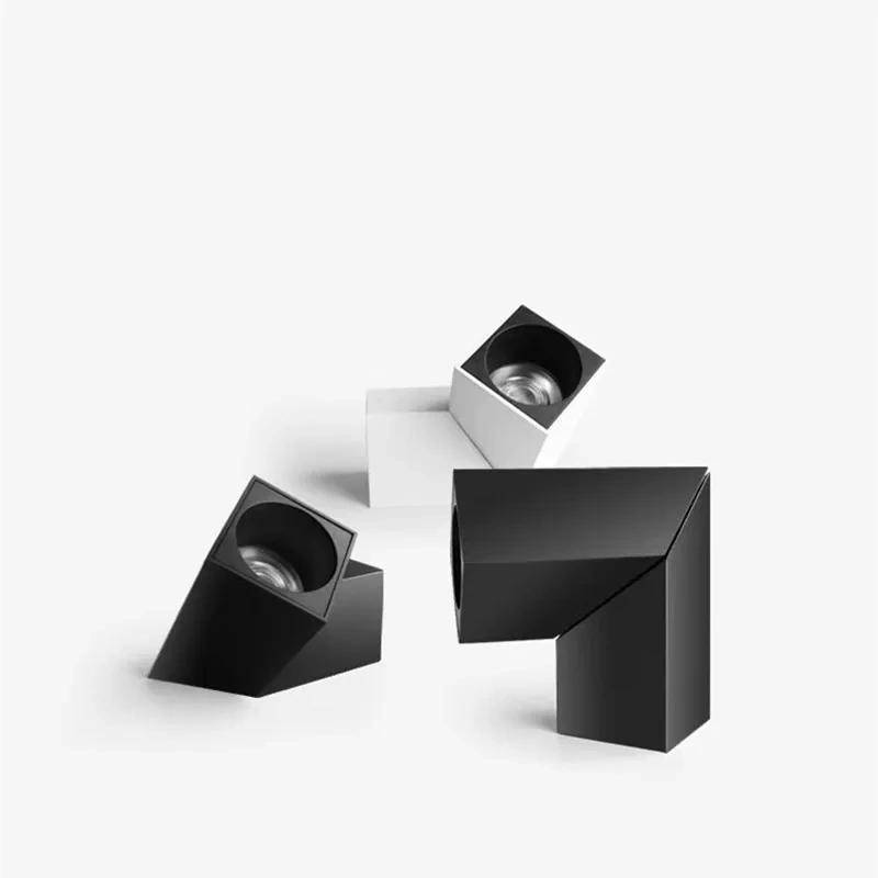 LED Downlights Spot Light Frame Anti Glare AC220V/90-260V 20w Ceiling Lamp Spot Lights 90°Folding Rotation  Chip Warm White